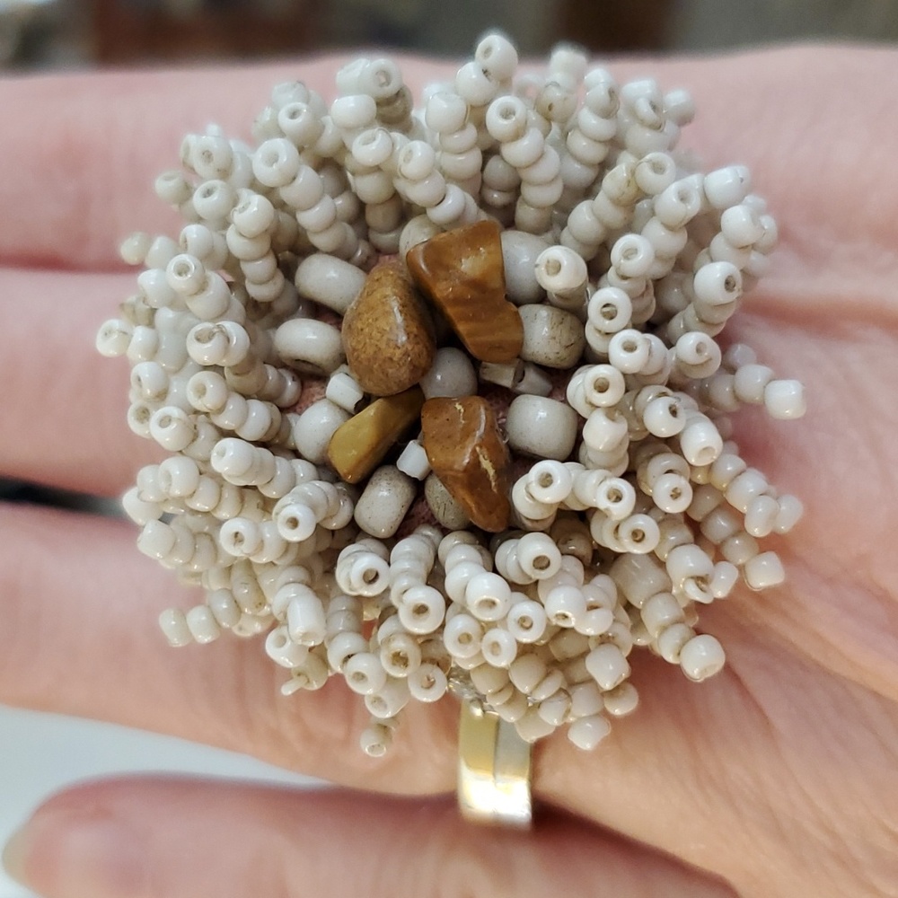Stretchy Beaded Ring